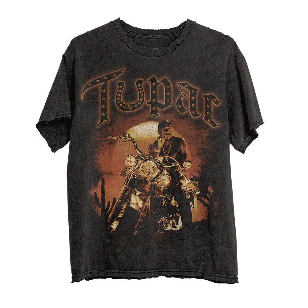 Compton Cowboys x 2Pac Sunset T-Shirt
