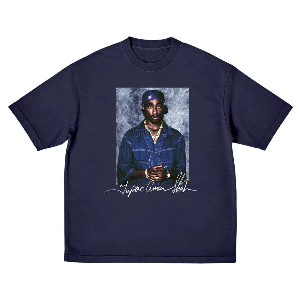 Portrait Navy Blue T-Shirt